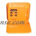 Mini Pocket Foldable Mini LCD Digital Travel Desk Alarm Clock Snooze Date Thermometer   